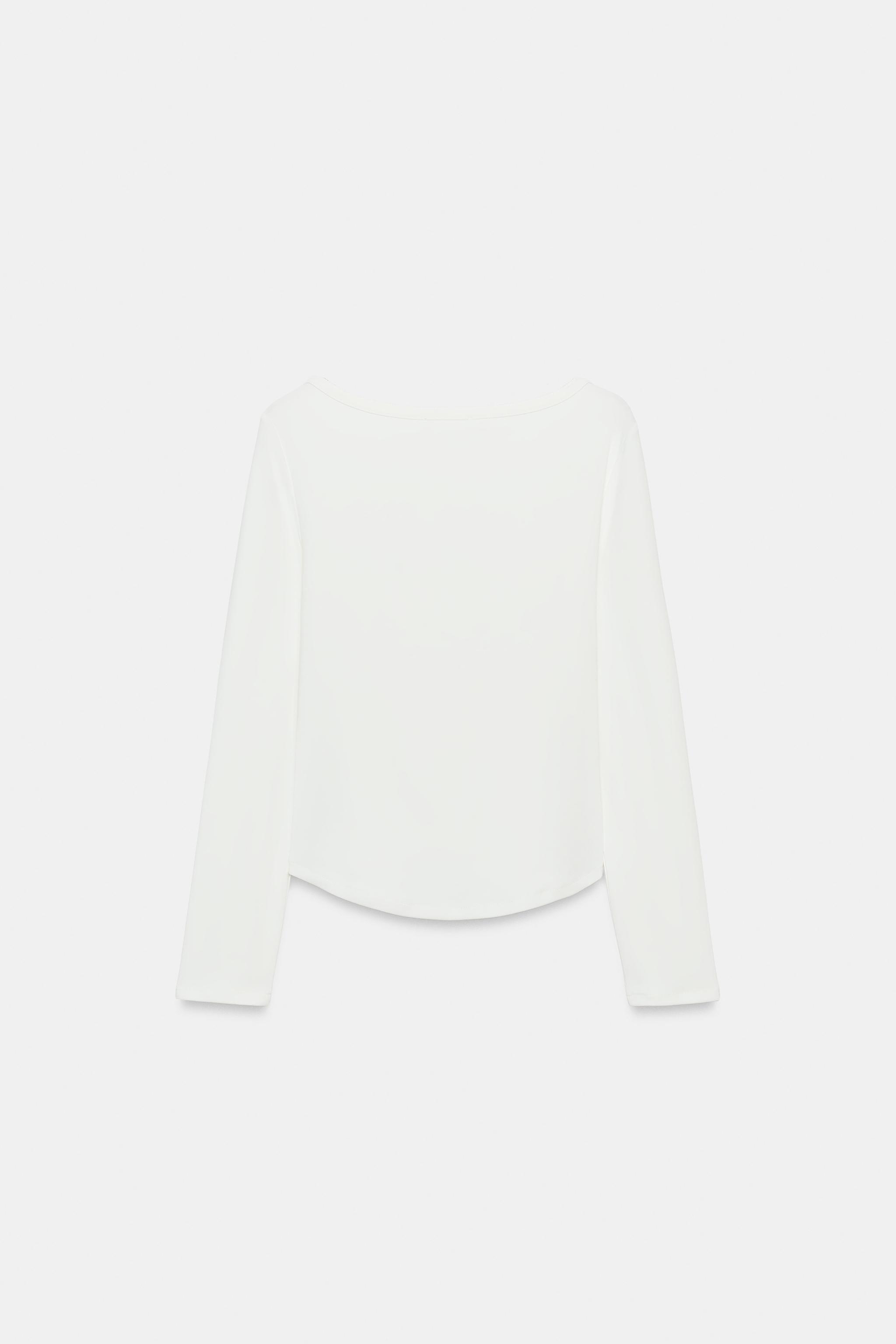 T-SHIRT COL BATEAU